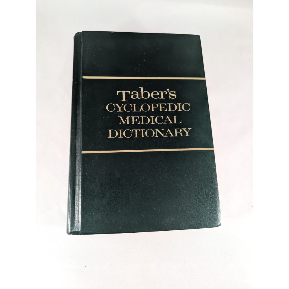 TABERS CYCLOPEDIC MEDICAL DICTIONARY 16th Edition HC Educational DAVIS